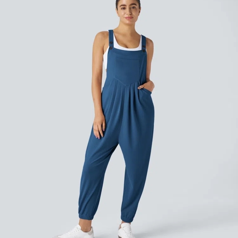 Women's Blue Jumpsuit